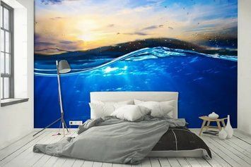 Фотообои - "Солнечные лучи проникают под воду" Pod2347 фото