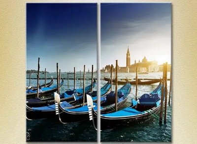 Tablouri modulare Gondola, Veneția Gor9347 фото