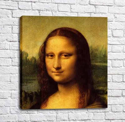 Картина Mona Lisa, fragment Leo14148 фото